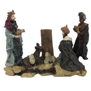 Silvestri 3 Wise Men Plate Holder Replacement For 1997 8'' Nativity Plate Set
